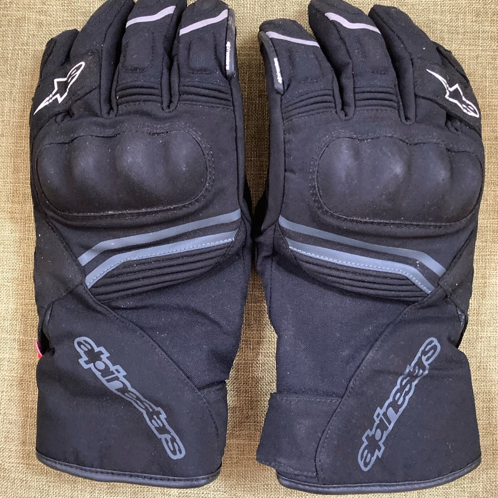 Alpinestars waterproof motorcycle gloves